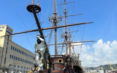 IL GALEONE NEPTUNE ENTRA IN BACINO